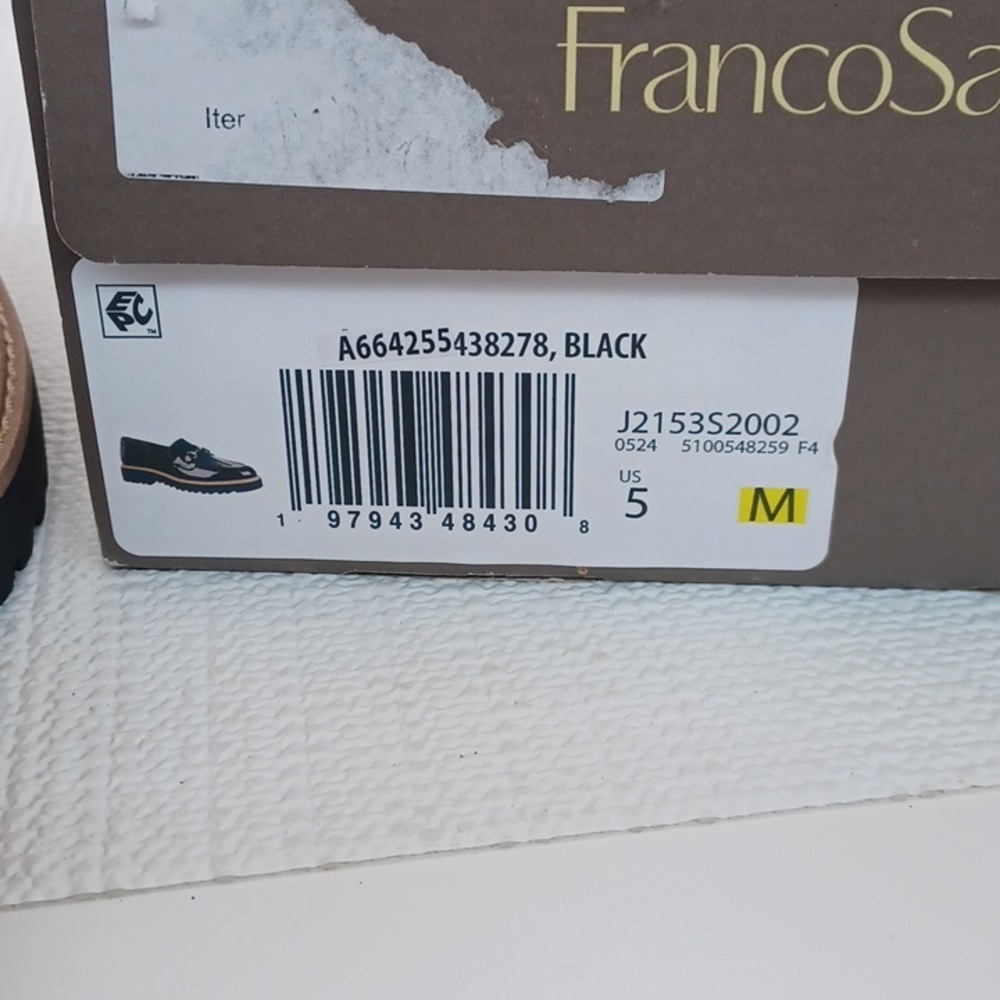 Franco Sarto Collette Patent Loafer NIB - Picture 6 of 6